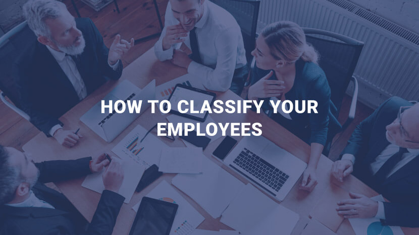 How to Classify your employees